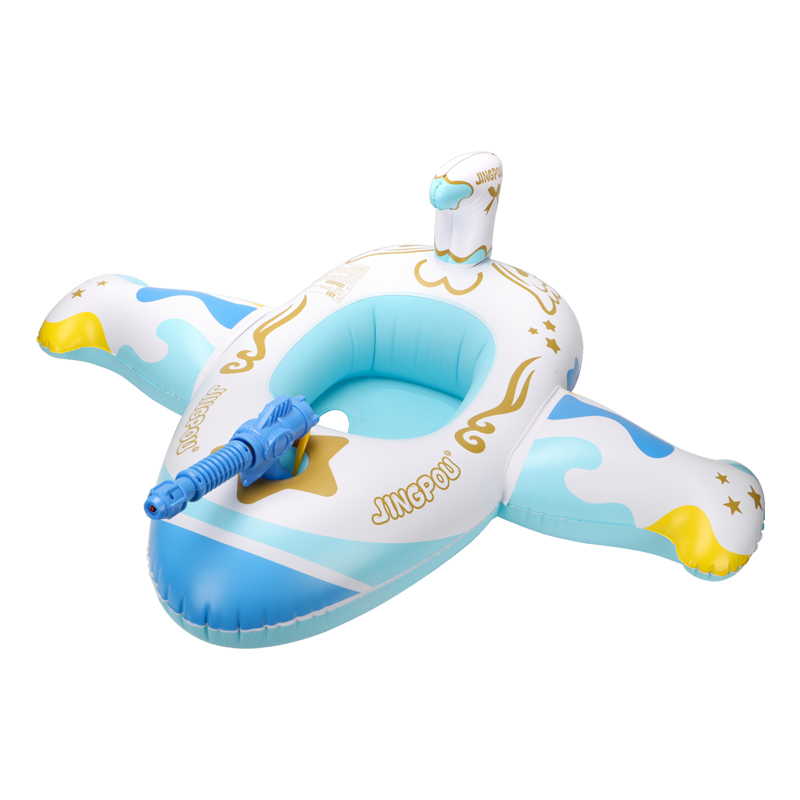 Aquatic Sports - Swimbobo Blau Kinder Flugzeug Schwimmen Sitz