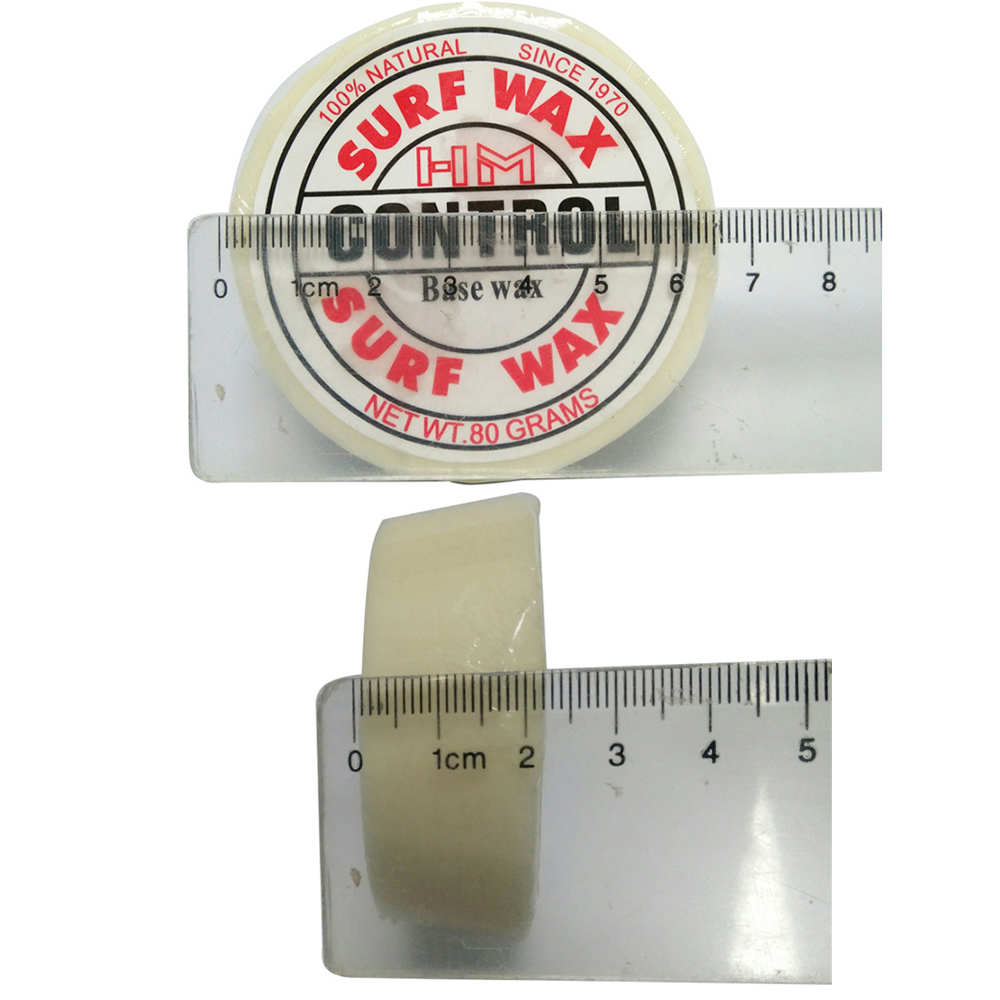 Surfboard Wax Tropical - Anti-Rutsch Surf-Wachs (Kalt-/Cool-/Warm-/Tropenwachs) mit Finnen-Schlüssel und