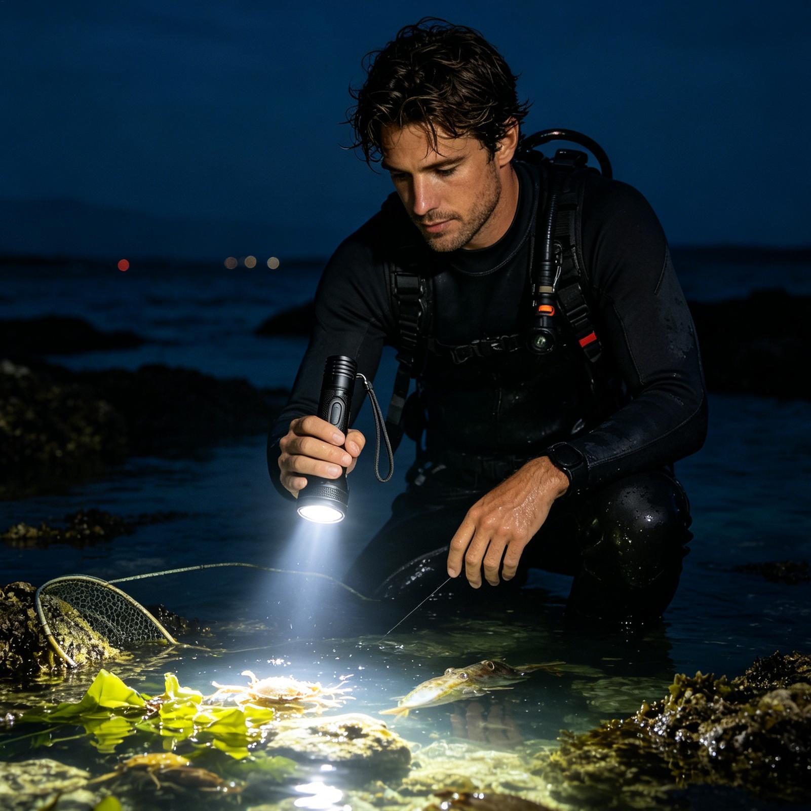 3-Modus Leistungsstarke Wieder – Underwater Flashlight Bewertung und Preis